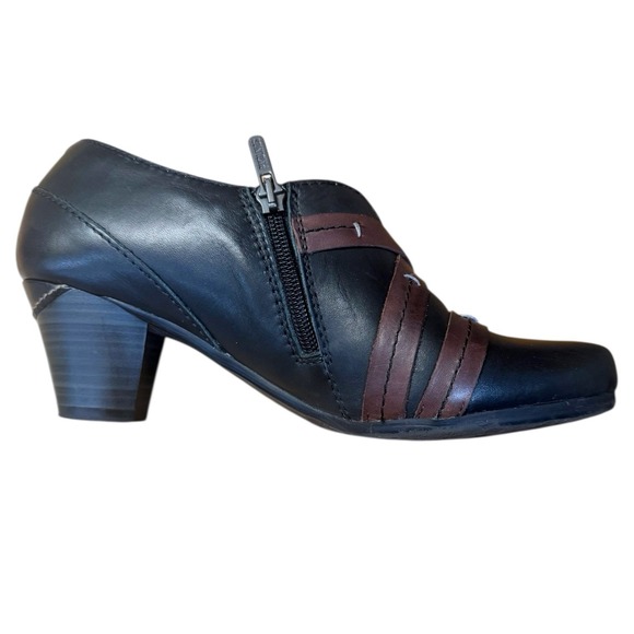 Pikolinos Lillie Black Brown Leather Pumps/Ankle Booties‎ Women's EU 36 (5.5-6) - Picture 10 of 16